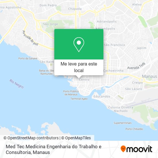Med Tec Medicina Engenharia do Trabalho e Consultoria mapa