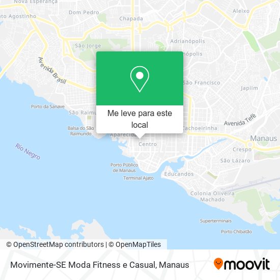 Movimente-SE Moda Fitness e Casual mapa