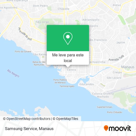 Samsung Service mapa