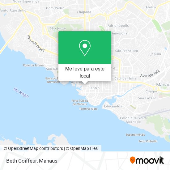 Beth Coiffeur mapa