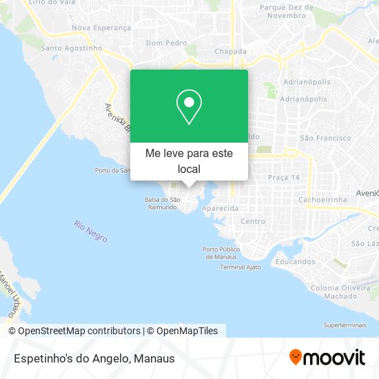 Espetinho's do Angelo mapa