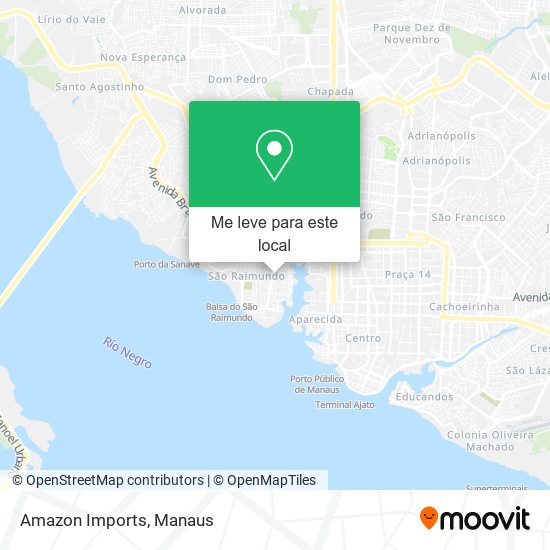 Amazon Imports mapa