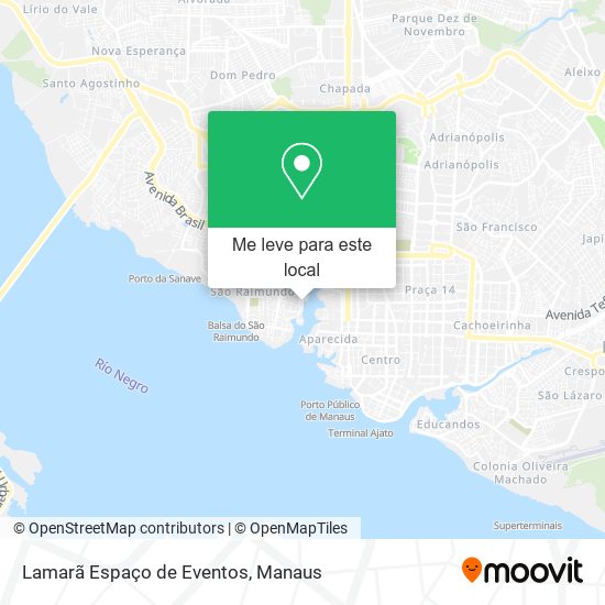 Lamarã Espaço de Eventos mapa
