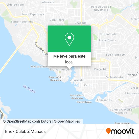 Erick Calebe mapa