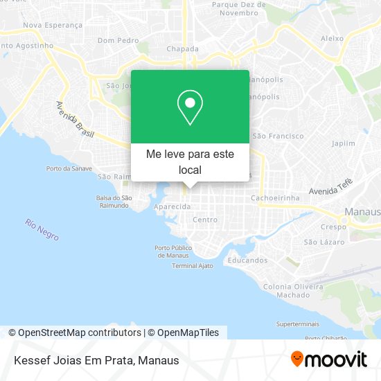 Kessef Joias Em Prata mapa