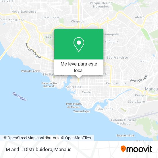 M and L Distribuidora mapa