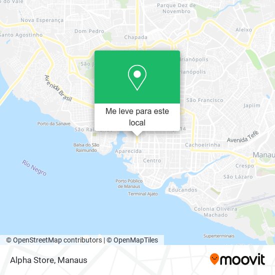 Alpha Store mapa