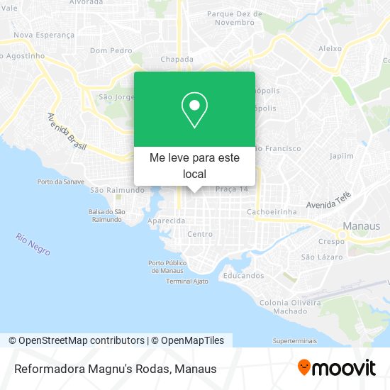 Reformadora Magnu's Rodas mapa