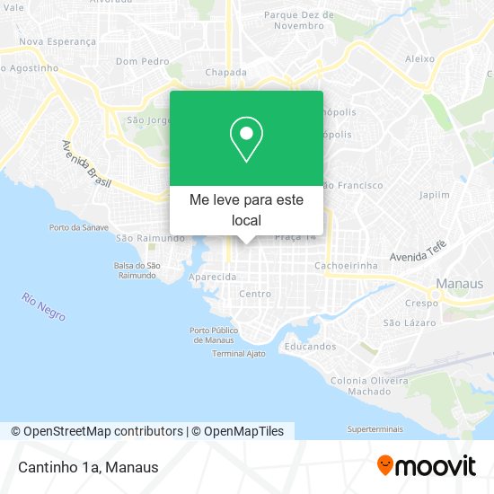 Cantinho 1a mapa