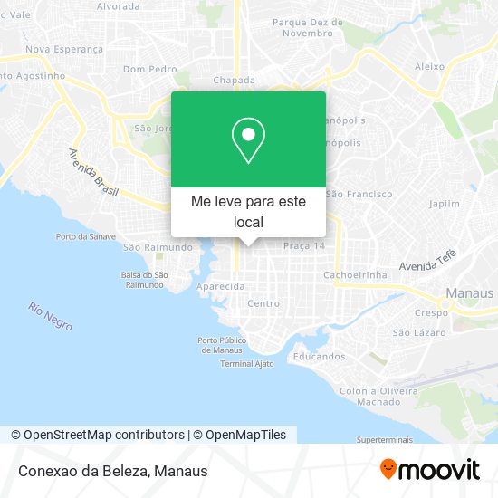 Conexao da Beleza mapa
