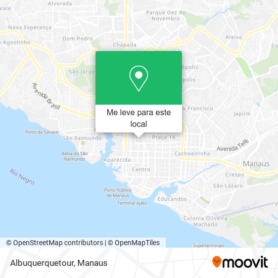 Albuquerquetour mapa