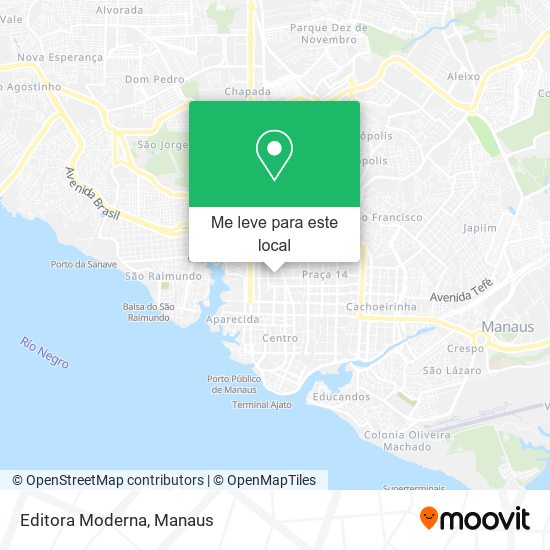 Editora Moderna mapa