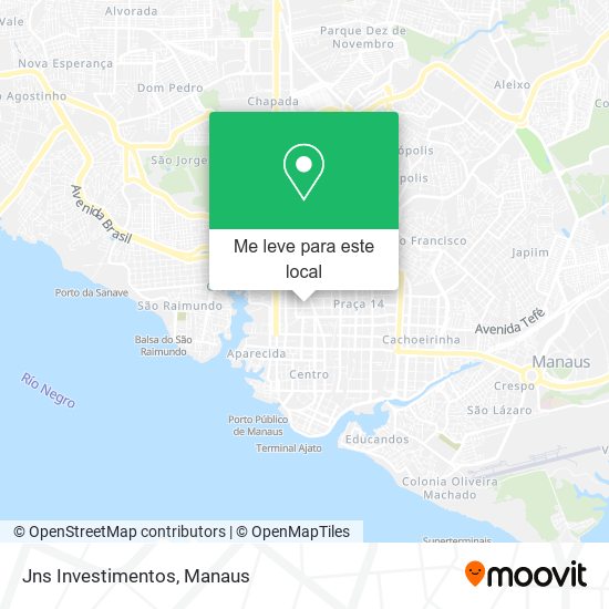 Jns Investimentos mapa