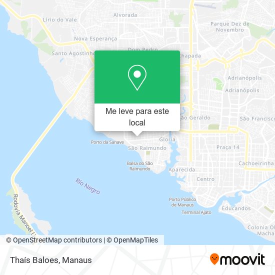 Thaís Baloes mapa