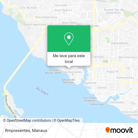 Rmpresentes mapa
