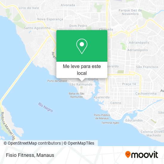 Fisio Fitness mapa