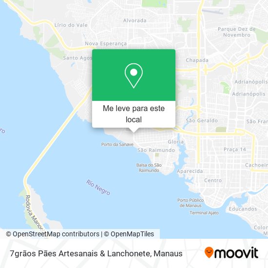 7grãos Pães Artesanais & Lanchonete mapa