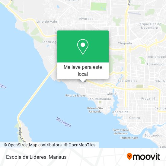 Escola de Lideres mapa