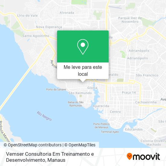 Vemser Consultoria Em Treinamento e Desenvolvimento mapa