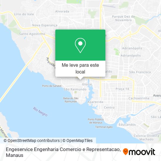 Engeservice Engenharia Comercio e Representacao mapa
