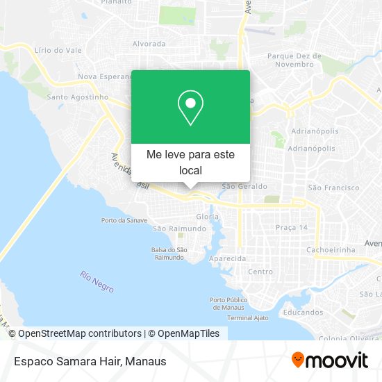 Espaco Samara Hair mapa