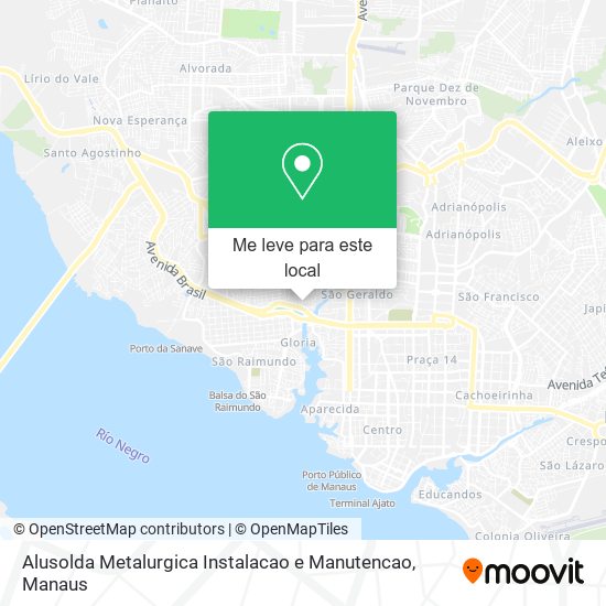Alusolda Metalurgica Instalacao e Manutencao mapa