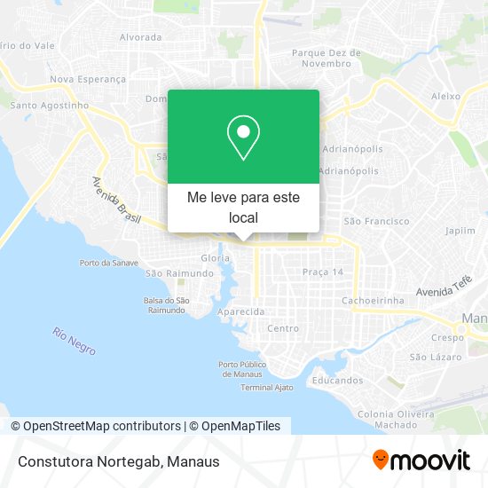 Constutora Nortegab mapa
