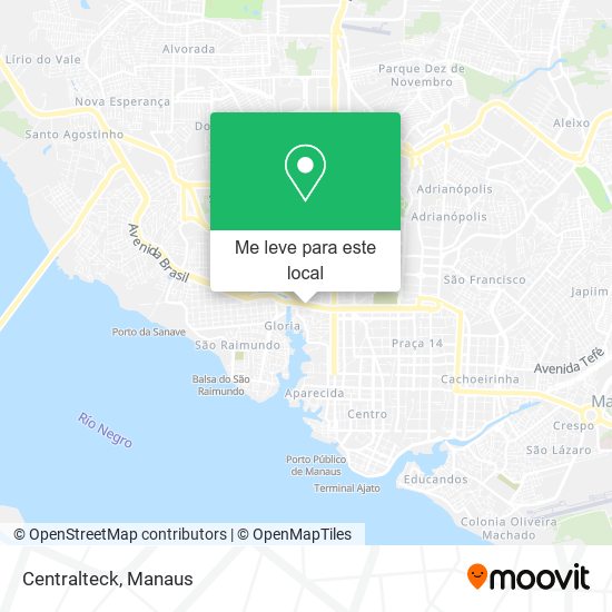 Centralteck mapa
