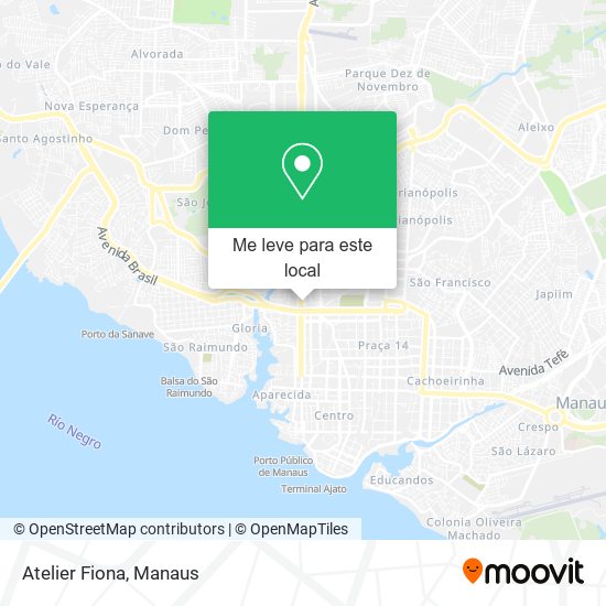 Atelier Fiona mapa