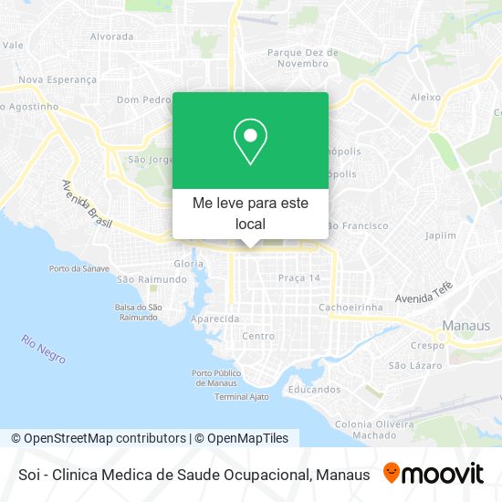Soi - Clinica Medica de Saude Ocupacional mapa