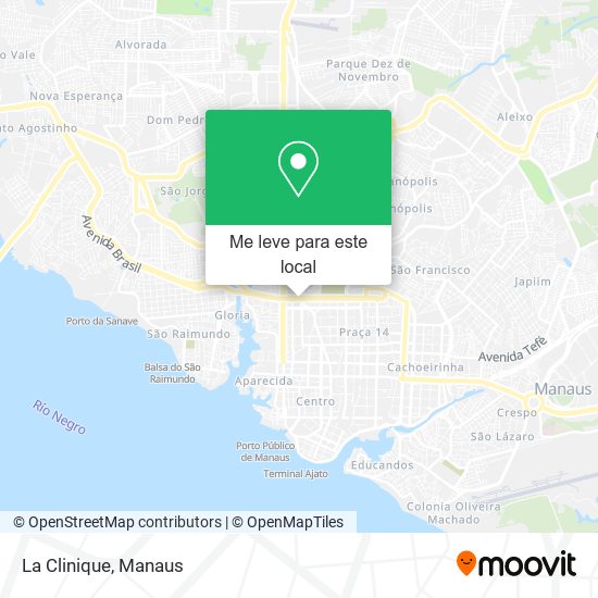 La Clinique mapa