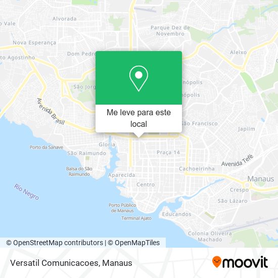 Versatil Comunicacoes mapa