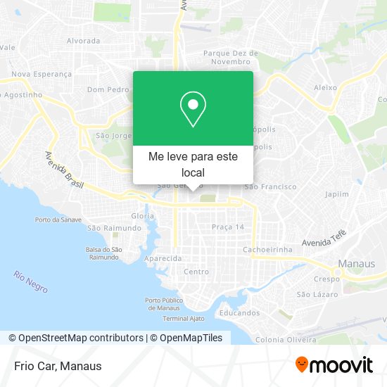 Frio Car mapa