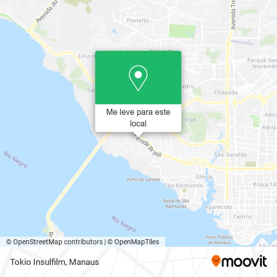 Tokio Insulfilm mapa