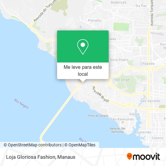 Loja Gloriosa Fashion mapa