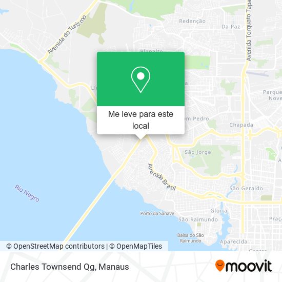 Charles Townsend Qg mapa