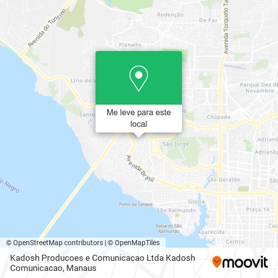 Kadosh Producoes e Comunicacao Ltda Kadosh Comunicacao mapa