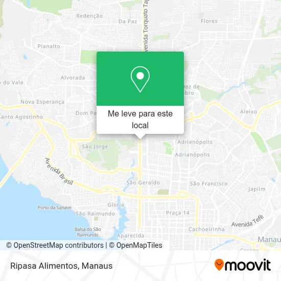 Ripasa Alimentos mapa