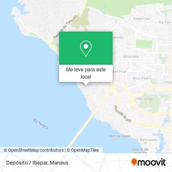 Depósito / Ibepar mapa