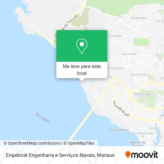 Engeboat Engenharia e Serviços Navais mapa