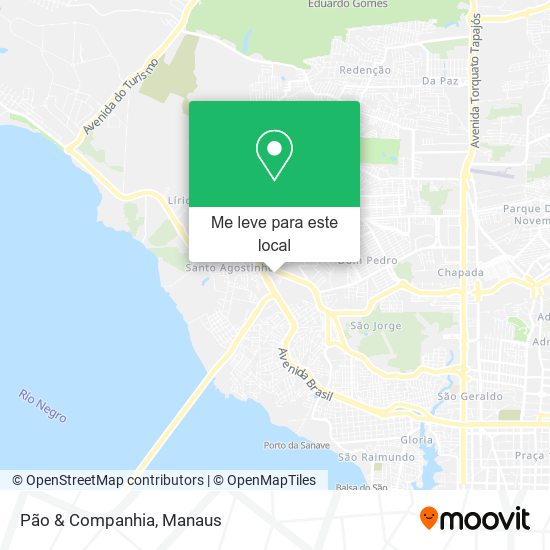 Pão & Companhia mapa