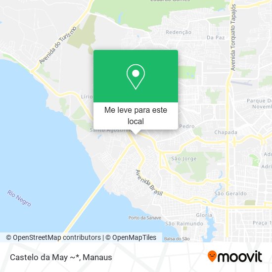 Castelo da May ~* mapa