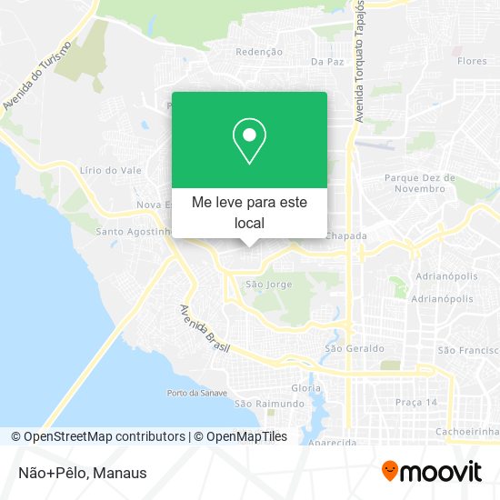 Não+Pêlo mapa
