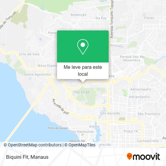 Biquini Fit mapa