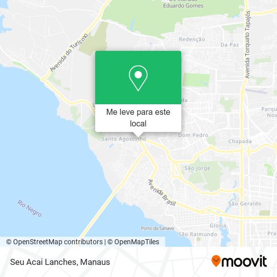 Seu Acai Lanches mapa