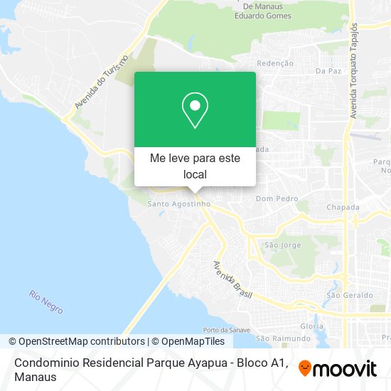Condominio Residencial Parque Ayapua - Bloco A1 mapa