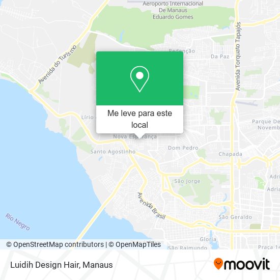 Luidih Design Hair mapa