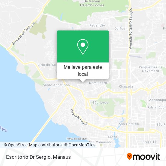 Escritorio Dr Sergio mapa