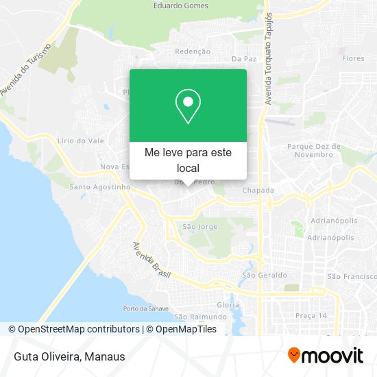 Guta Oliveira mapa