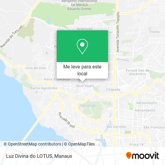 Luz Divina do LOTUS mapa